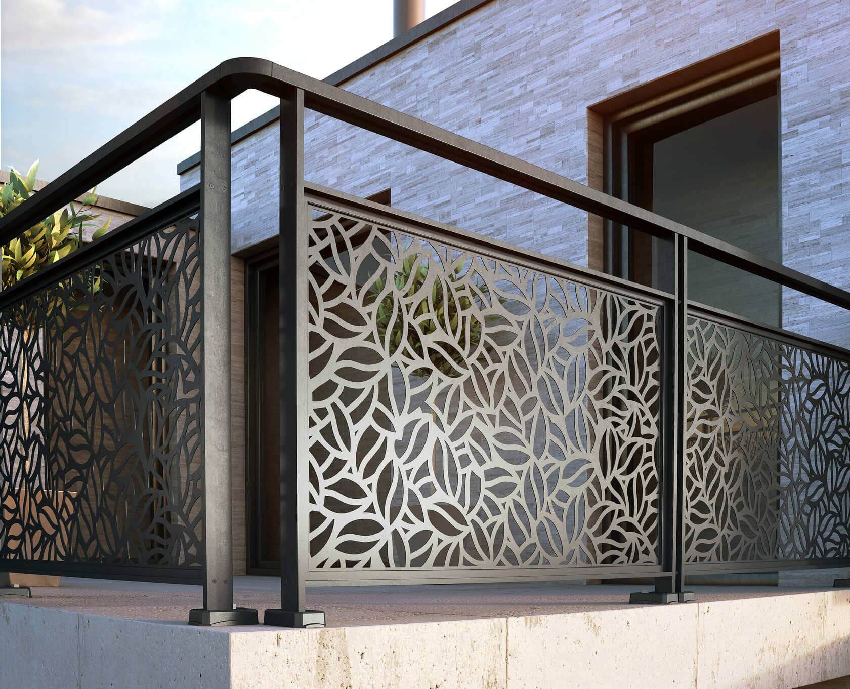 installation garde-corps aluminium Nançay